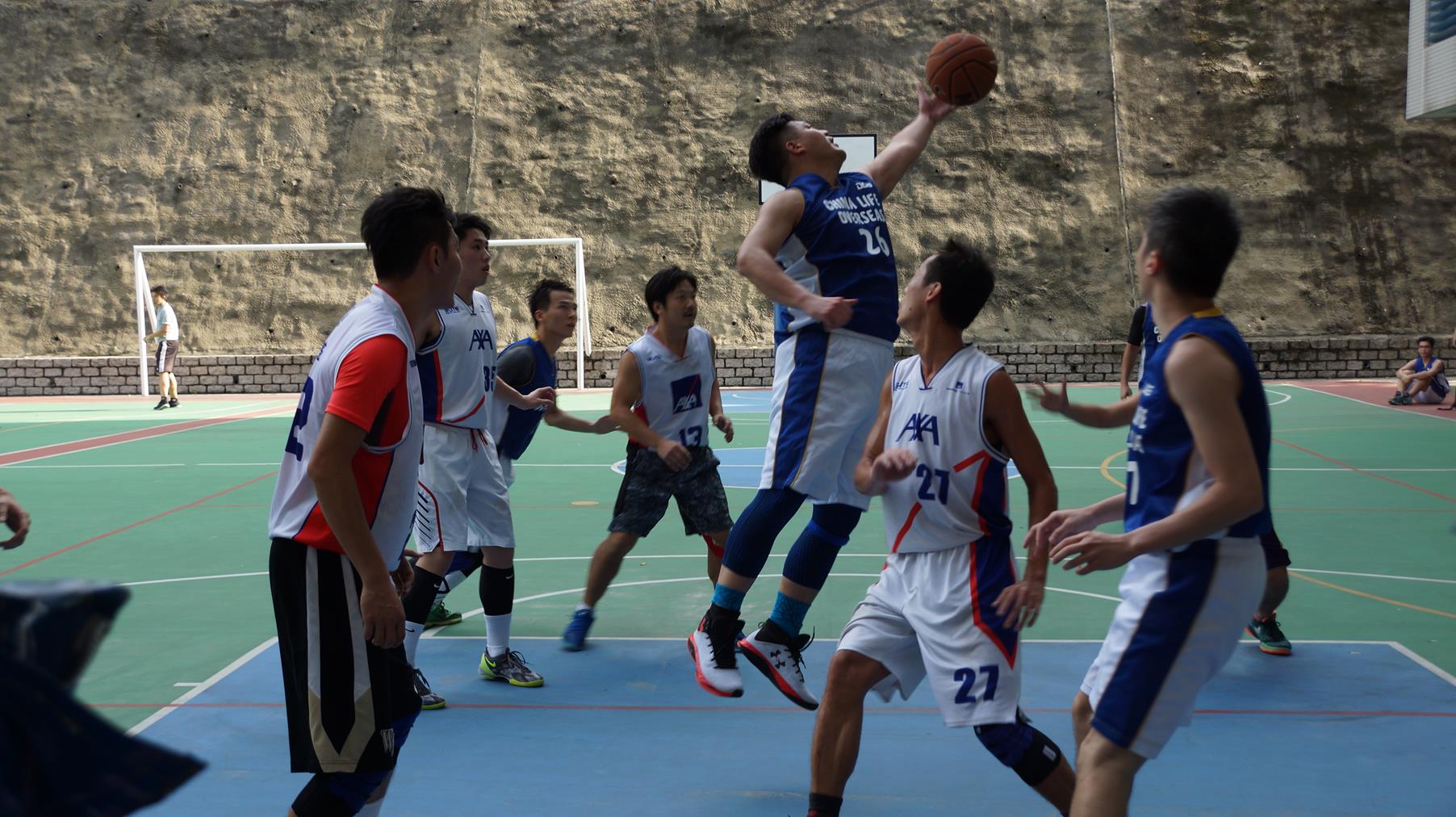 中国人寿(海外) 参加GAMAHK慈善篮球赛 